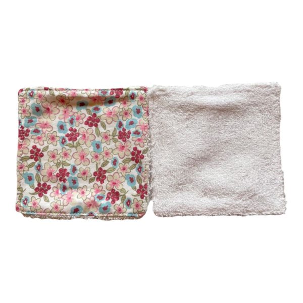 Lingettes démaquillantes douces fleurs