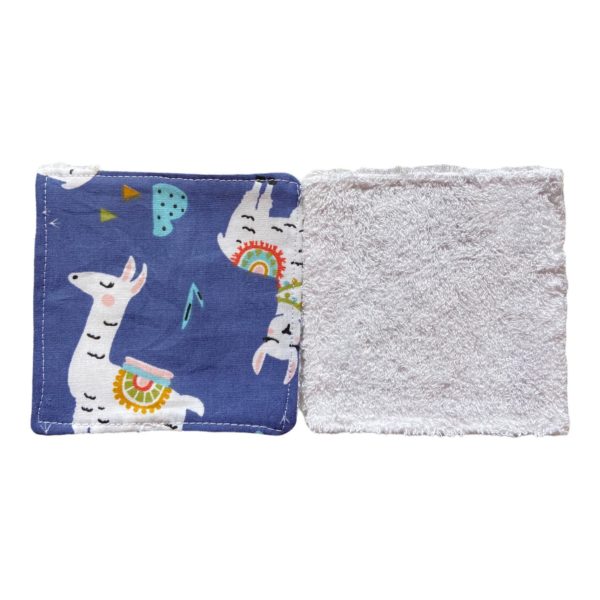 Lingettes démaquillantes douces lamas