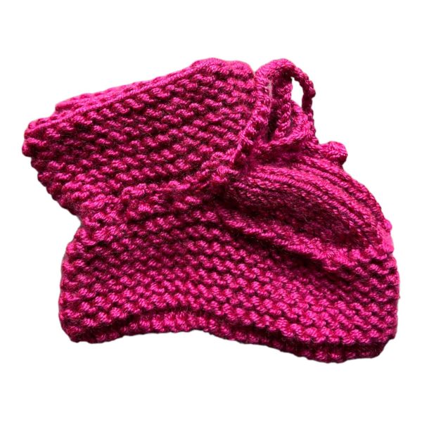 Chaussons bébé en tricot