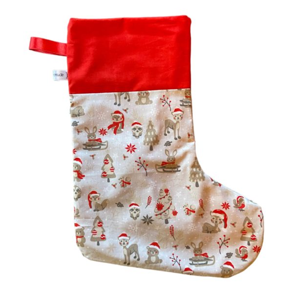 Botte de Noël petits animaux