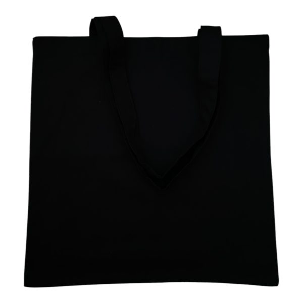 Totebag simple non doublé noir uni